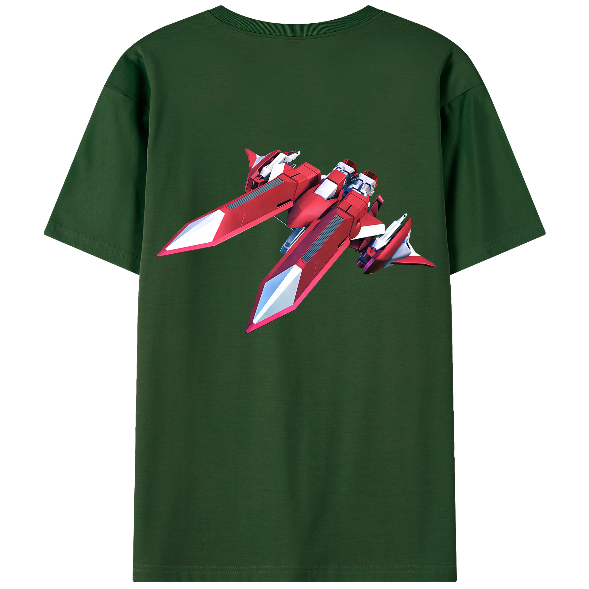 （画像用） 機動戦士ガンダム Mobile Suit Gundam 綿100％半袖Tシャツ（背面プリント）